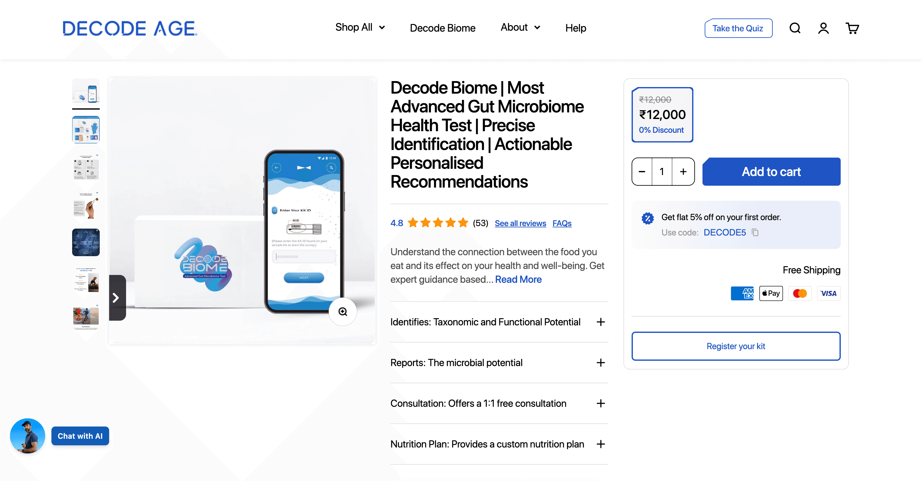 Decode Age — screenshot 2
